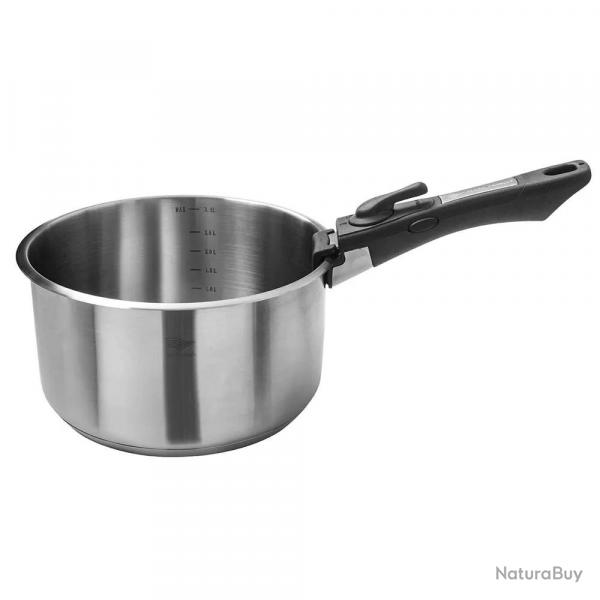 3 Casseroles avec manche amovible