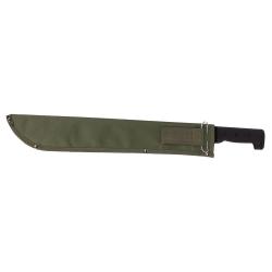 Machette lame acier inox haute qualité 43cm ép 2mm + étui toile