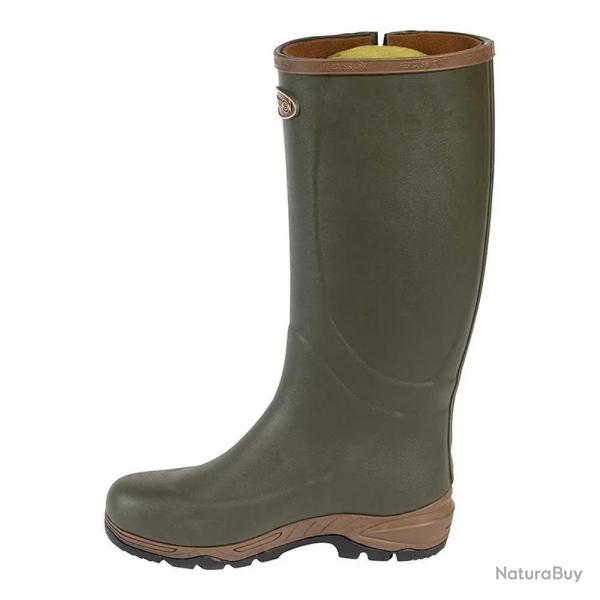 Bottes SPS full zip Cambridge noprne caoutchouc kaki 37  48