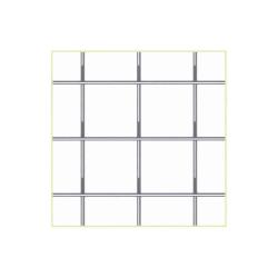 Damier 25x25 ht 1m 25 ml Fil 1,75mm