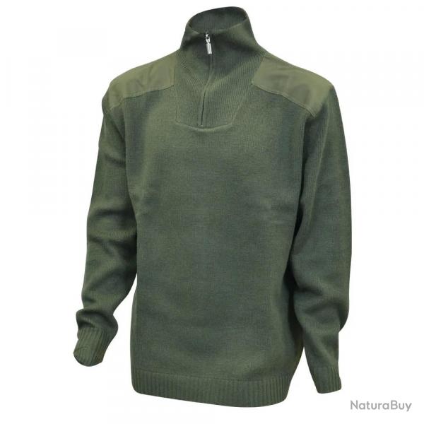 Pull Chasse chin col camionneur M