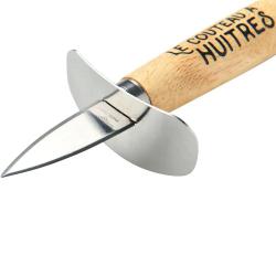 Couteau à huître inox Pradel France manche bois