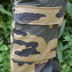 Pantalon treillis M64 4 poches toile de satin camo CE de 38 à 64 42