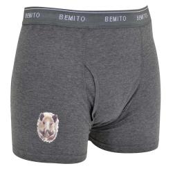 Lot 3 Boxers canard cerf sanglier élastique coton doublé M à 3XL M