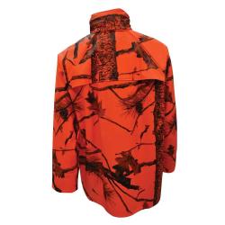 Veste de pluie Treeland étanche camo orange blaze M à 4XL M
