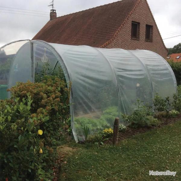 Serre de jardin essentielle Largeur 3 x 6 m