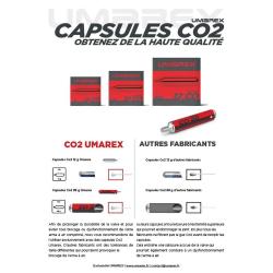 Capsules CO2 UMAREX 12 g x10