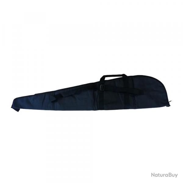 Fourreau carabine à plombs poche zippée bretelle toile noir 123cm