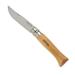 Couteau Opinel carbone N°7 lame acier inox 8cm manche hêtre