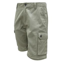 Pantalon treillis 6 poches homme 3 en 1 coton beige 38 à 66 52