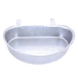 Abreuvoir demi lune contenance 0,4L 15X10X3,2cm Lot de 10