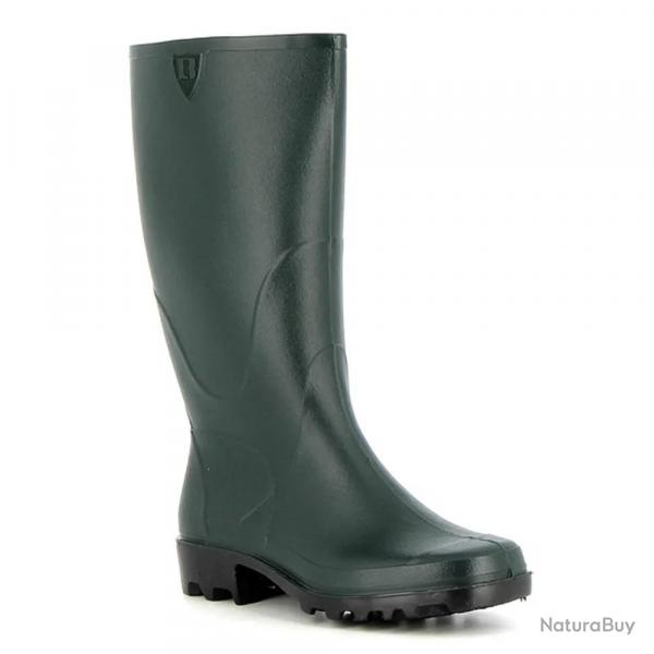 Bottes Ecoland semelle GRIP PVC doublure jersey vert 35 à 41 36