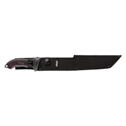 Machette MachTac 5 lame acier inox 31,5cm manche bois noyer