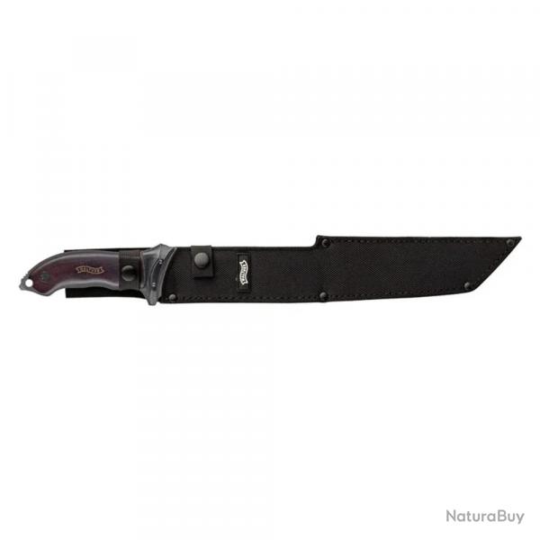 Machette MachTac 5 lame acier inox 31,5cm manche bois noyer