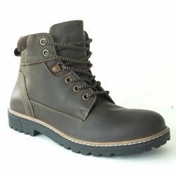 Chaussures homme montantes zippées Torki cuir gras 41 à 46 45