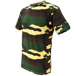 Tee Shirt léger respirant camo CE 100 coton S à 3XL