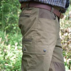 Pantalon de chasse Percussion Imperlight kaki taille 38 à 60 38