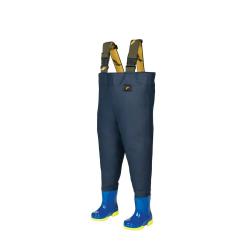 Waders Enfant PVC étanche coton rouge jaune marine 20/21 à 34/35 28 / 29 Bleu marine