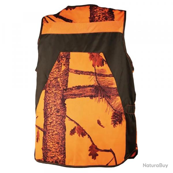 Gilet Classy dperlant polyester nylon camo orange vert S  4XL S