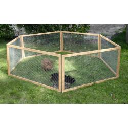 Parc extérieur modulable pour petits animaux