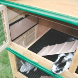 Abri pour rongeurs APPARTEMENT 2 zones 118 X 61 X 130 cm