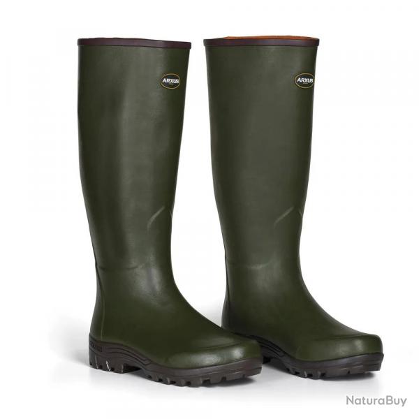 Bottes Mono Hunting Green confort caoutchouc kaki 40  46 41