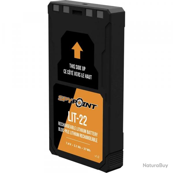 Batterie lithium Lit22 série FLEX, 7,4V - 5,7 Ah avec câble USB-C