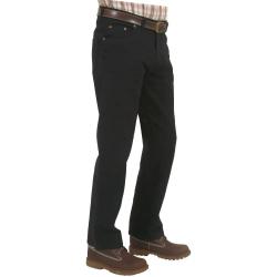 Jeans homme coupe droite regular stretch LMA noir T38 à T60 46
