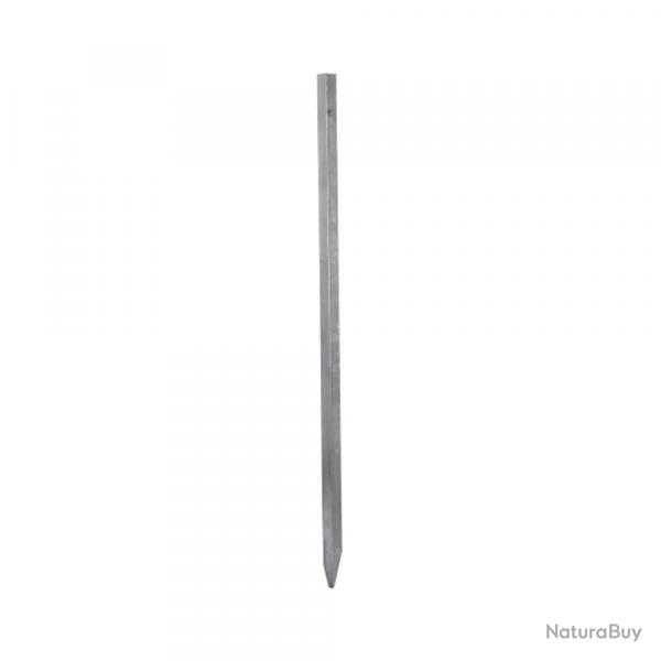 Piquet de terre acier zingué 1m
