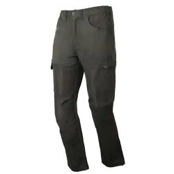 Fuseau femme polyester coton renfort ripstop kaki marron 38 à 46 42