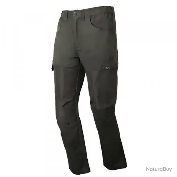 Fuseau femme polyester coton renfort ripstop kaki marron 38 à 46