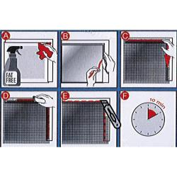 Moustiquaire pour fen&ecirc;tre - pose facile