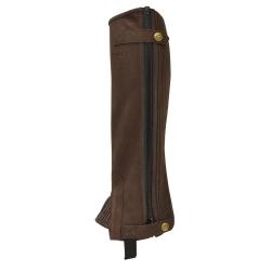 Mini chaps enfant amara nylon souple noir ou brun 6 à 12 ans 10 ans