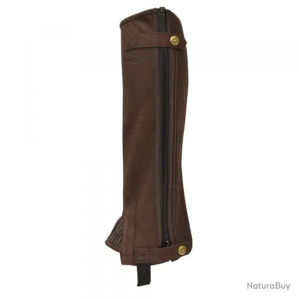 Mini chaps enfant amara nylon souple noir ou brun 6  12 ans 10 ans