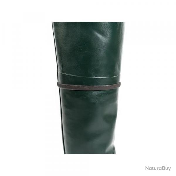 Cuissardes robustes caoutchouc doublé néoprène 3mm vert 39