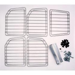 Option Fly kit cage IATA - Grilles avec visserie - Transport animaux par avion 2XL