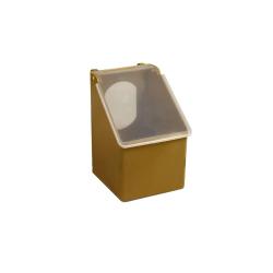 Mangeoire de cage éco 1 trou pour pigeons