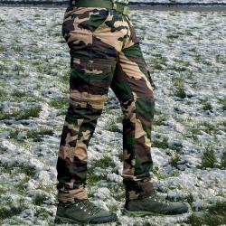 Pantalon treillis F1 6 poches coton doublé camo CE 38 à 66 40