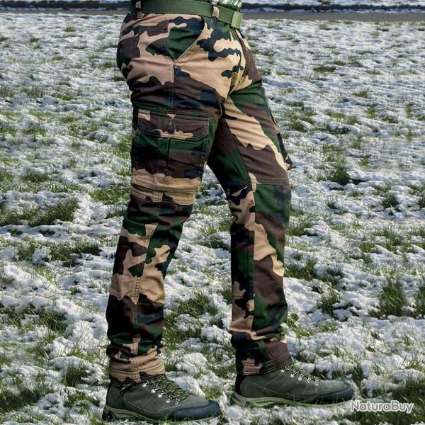 Pantalon treillis F1 6 poches coton doubl camo CE 38  66 40