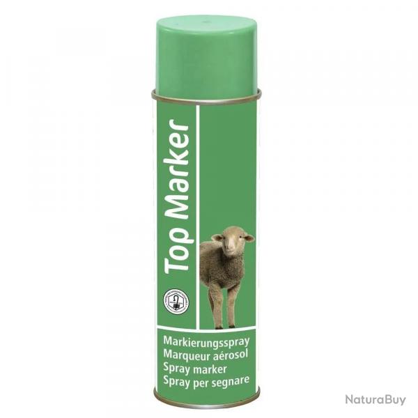 Spray de marquage ovins TopMarker sechange rapide 500 ml Vert