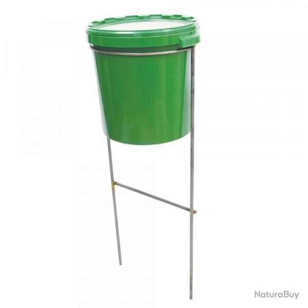 Agrainoir gibier 30L avec pied 106 cm unité ou lot de 10 Lot de 10 Complet
