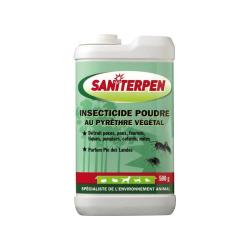 Insecticide poudre pyrèthre végétal 250 ou 500g Saniterpen 500 g