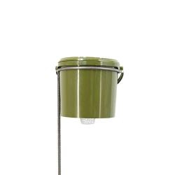 Agrainoir gibier 5L avec ou sans pied 80 cm unité ou lot de 10 Lot de 10 Sans pied