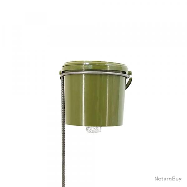 Agrainoir gibier 5L avec ou sans pied 80 cm unit ou lot de 10 Lot de 10 Complet