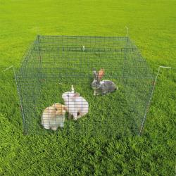 Cage repliable à pâturer volaille ou lapin