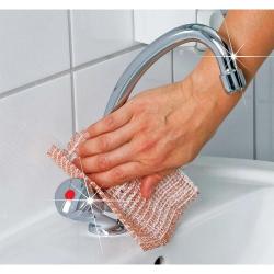 Lavettes en Cuivre lot de 3 special calcaire et robinetterie