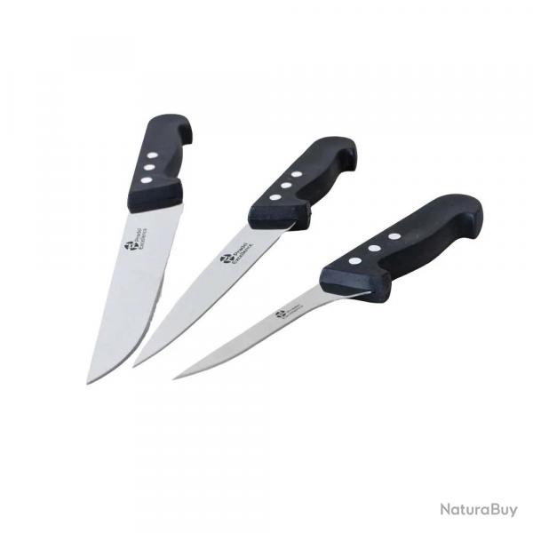 Couteaux de boucher Lot de 3 pices
