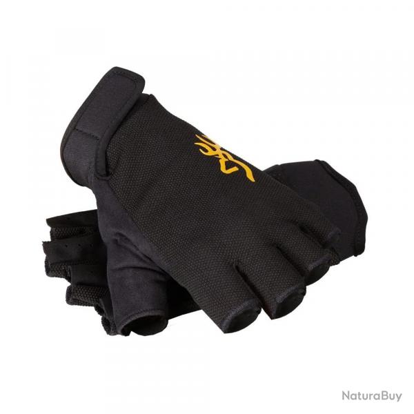 Mitaines Pro Shooter polyester polurthane noir jaune S  XL XL