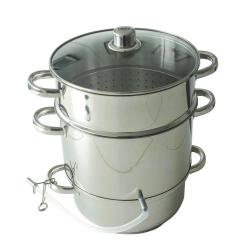 Extracteur de jus 26 cm acier inoxydable