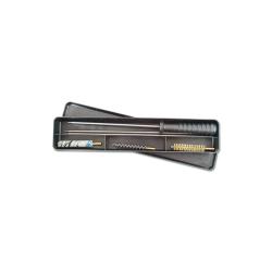 Nécessaire nettoyage carabine baguette acier Ø6mm + 3 brosses 7*64